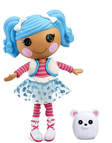 ララループシー 人形 ドール Lalaloopsy Mittens Fluff 'N' Stuff 13 Doll & Pet Polar Bear - Blue Hai