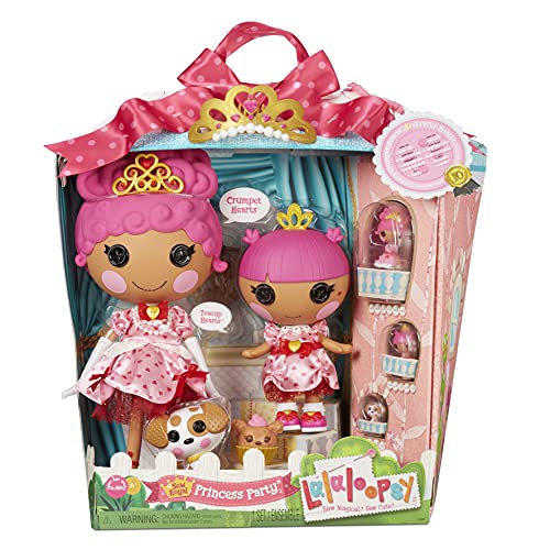 ララループシー 人形 ドール Lalaloopsy Sew Royal Princess Party- 4 Dolls + 3 Pets Including Crumpet