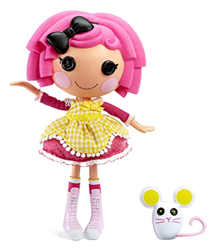 ララループシー 人形 ドール Lalaloopsy Doll- Crumbs Sugar Cookie & Pet Mouse, 13 Baker Doll with P