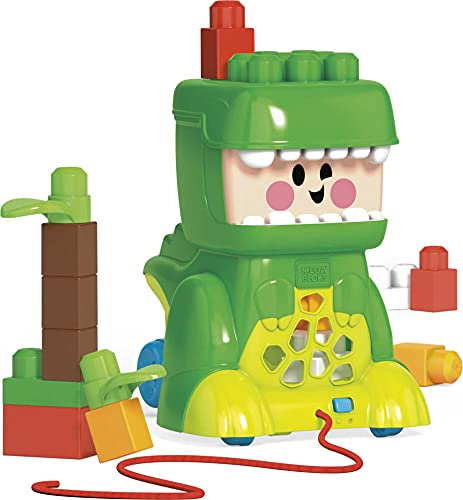 メガブロック メガコンストラックス 組み立て Mega Bloks Dinosaur Toy Building Set with 8 Sou