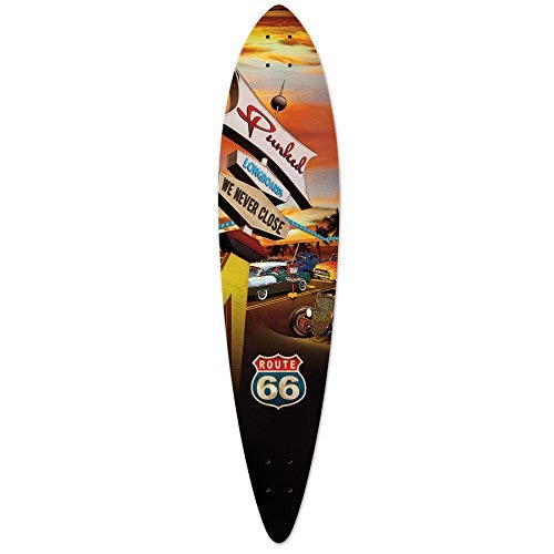 ロングスケートボード スケボー 海外モデル Yocaher Route 66 Series Skateboard Longboard Pinta
