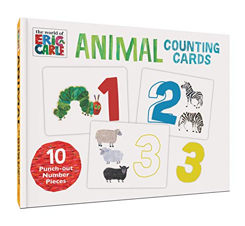 ボードゲーム 英語 アメリカ The World of Eric Carle Animals Counting Cards (Numbers Flash Cards for