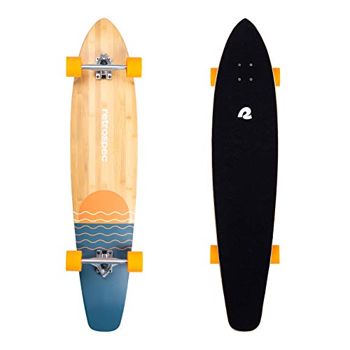ロングスケートボード スケボー 海外モデル Retrospec Zed Longboard Skateboard Complete Cruise