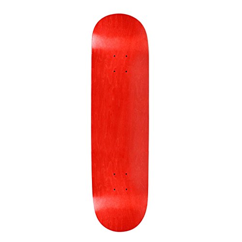 デッキ スケボー スケートボード Moose D067 Blank Skateboard Deck, Stained Red, 7.75