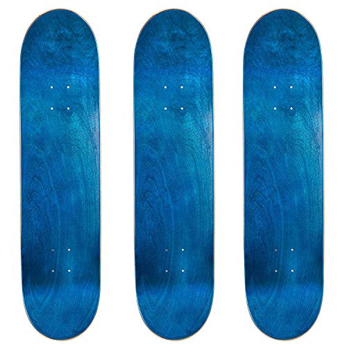 デッキ スケボー スケートボード Cal 7 Blank Maple Skateboard Decks (Bundle of 3, Combinations) (B