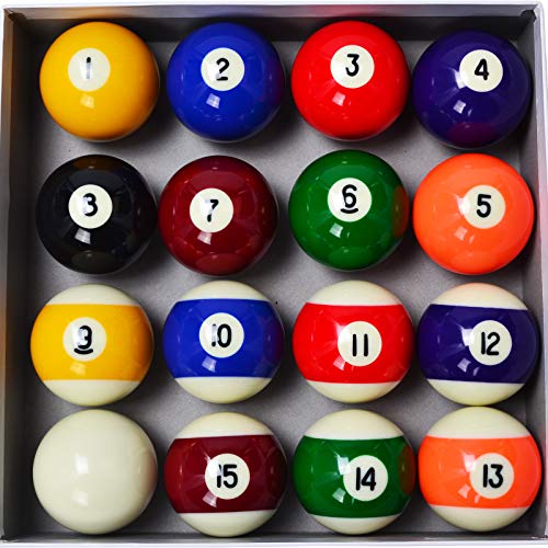 海外輸入品 ビリヤード Collapsar Deluxe 2-1/4 Billiard Pool Balls Marble-Swirl Style Billiards Ball