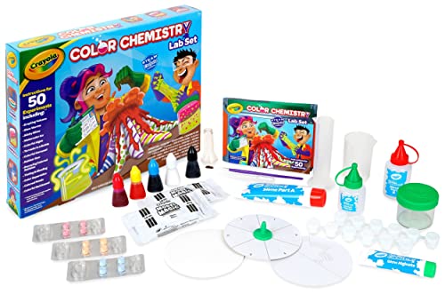 クレヨラ アメリカ 海外輸入 Crayola Color Chemistry Set (50 Experiments), Science Kit For Kids, STE