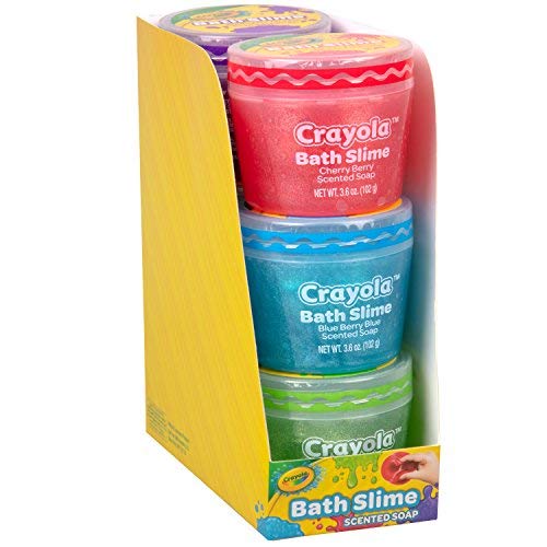 クレヨラ アメリカ 海外輸入 Crayola Bath Slime Scented Soap 4 Colors and Scents (6 Pack)