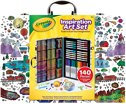 クレヨラ アメリカ 海外輸入 Crayola Inspiration Art Case, Art Set, Gifts for Kids, Age 4, 5, 6, 7 (