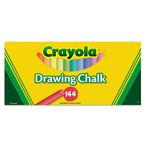 クレヨラ アメリカ 海外輸入 Crayola 510400 Colored Drawing Chalk, Six Each of 24 Assorted Colors, 1