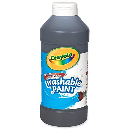 クレヨラ アメリカ 海外輸入 Crayola Washable Paint, Black, 16 oz.