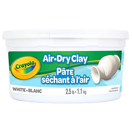 クレヨラ アメリカ 海外輸入 Crayola Air Dry Clay 2.5 Lb Bucket, White