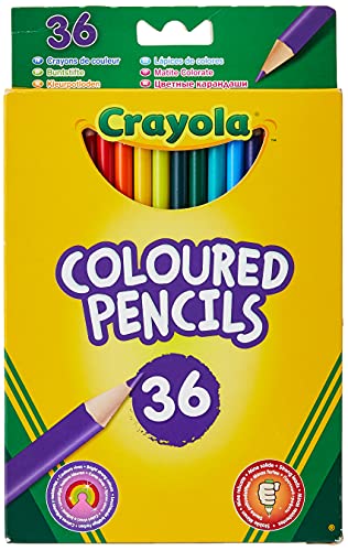 クレヨラ アメリカ 海外輸入 Crayola BIN684036 Long Barrel Colored Woodcase Pencils