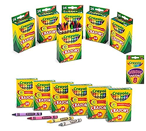 クレヨラ アメリカ 海外輸入 Crayola Crayons 24 in a Box (Pack of 12) 288 Crayons Total Bundle with