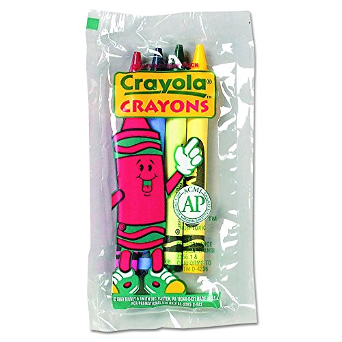 クレヨラ アメリカ 海外輸入 Crayola 520083 Classic Color Pack Crayons, Cello Pack, 4 Colors, 4 per