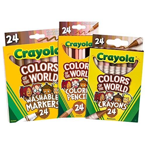 クレヨラ アメリカ 海外輸入 Crayola Multicultural Kit (Item # CRMULCUL)