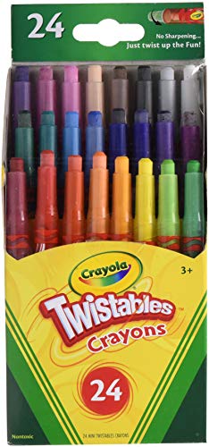 クレヨラ アメリカ 海外輸入 Crayola Mini Twistable Crayons (52-9724)