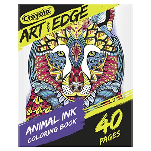 クレヨラ アメリカ 海外輸入 Crayola Art With Edge Jungle Animal Coloring Pages (40pgs), Cute Animal