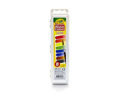 クレヨラ アメリカ 海外輸入 Crayola Educational Water Colors Oval Pans