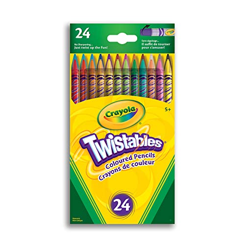 クレヨラ アメリカ 海外輸入 Crayola 24 Twistables Colored Pencils