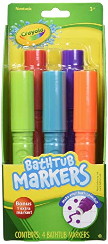 クレヨラ アメリカ 海外輸入 Crayola Bathtub Markers, Assorted Colors 5 each
