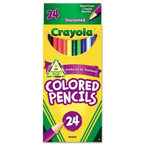 クレヨラ アメリカ 海外輸入 Crayola Products - Crayola - Pencils Long Cannon Woodcase Color, 3.3mm,