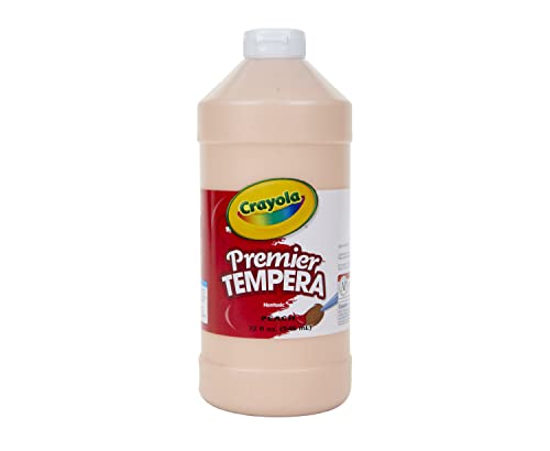 クレヨラ アメリカ 海外輸入 Crayola Tempera Paint 32-Ounce Plastic Squeeze Bottle, Peach