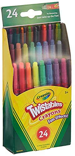 クレヨラ アメリカ 海外輸入 Crayola Twistables Fun Effect Crayons (24 Count)