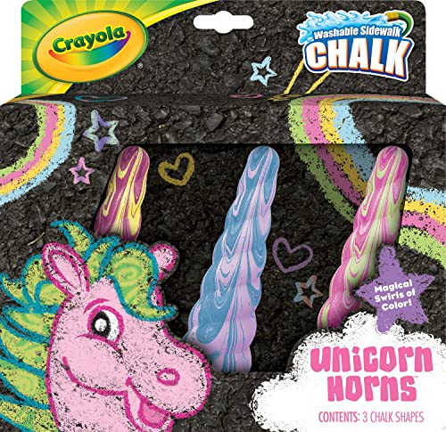 クレヨラ アメリカ 海外輸入 Crayola Unicorn Chalk 3Ct