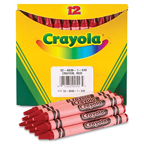 クレヨラ アメリカ 海外輸入 Crayola Bulk Crayons - Red - 12 / Box