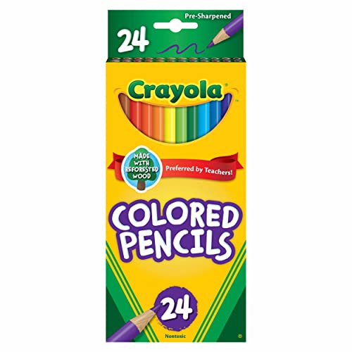 クレヨラ アメリカ 海外輸入 Crayola Colored Pencils, Coloring Supplies, 24 Count