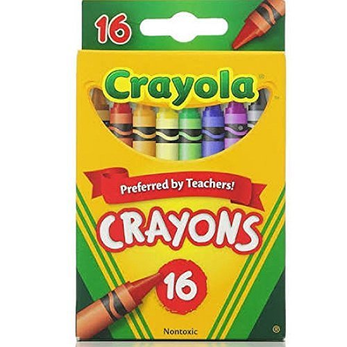 クレヨラ アメリカ 海外輸入 Crayola FBA_52-3016 Classic Color Pack Crayons 16 ea, Red, Blue, Green,