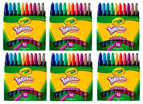 クレヨラ アメリカ 海外輸入 Crayola Twistables Crayons, 10ct - 1 Pack