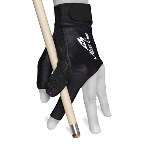 海外輸入品 ビリヤード MEZZ Premium Billiard Glove - Fits Either Hand (Large/X-Large, Black)