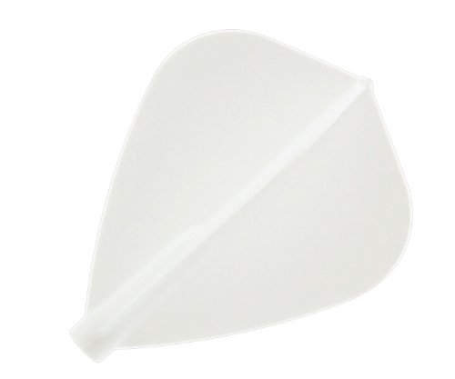 海外輸入品 ダーツ フライト Cosmo Darts 6 Pack Fit Flight - Kite Dart Flight (White)