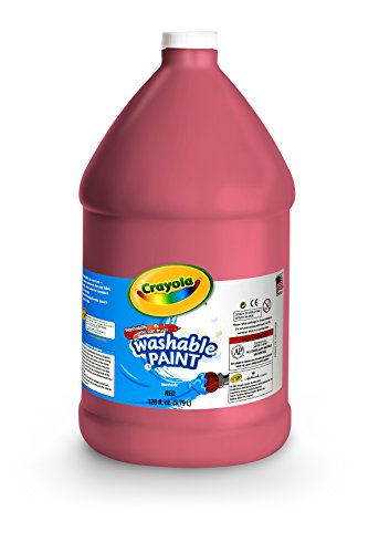 クレヨラ アメリカ 海外輸入 Crayola Washable Red Paint, 1 gallon Size, Painting Supplies in Bulk