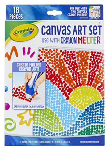クレヨラ アメリカ 海外輸入 Crayola Crayon Melter Art Set, Pixel Art, For use with Crayola Crayon M