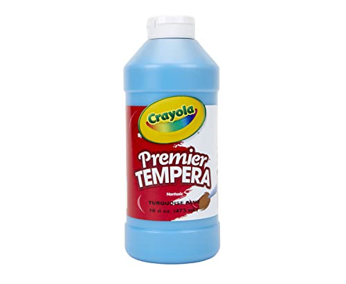 クレヨラ アメリカ 海外輸入 Crayola Premier Tempera Paint For Kids - Turquoise (16oz), Kids Classro