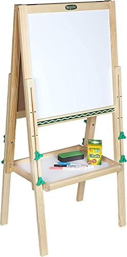クレヨラ アメリカ 海外輸入 Crayola Kids Mini Wooden Art Easel & Supplies, Toddler Toys, Gift for K
