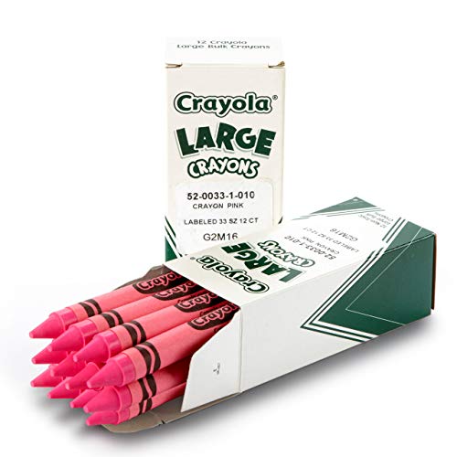 クレヨラ アメリカ 海外輸入 Crayola Large Crayons, Carnation Pink, Art Tools for Kids, 12 Count, 4