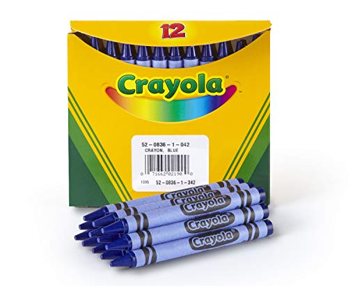 クレヨラ アメリカ 海外輸入 Crayola Crayons in Blue, Bulk Crayons, 12 Count