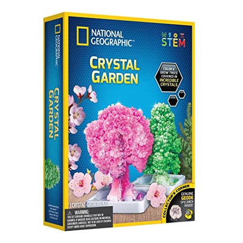 ナショナルジオグラフィック 知育玩具 科学 NATIONAL GEOGRAPHIC Crystal Growing Garden ? Gro