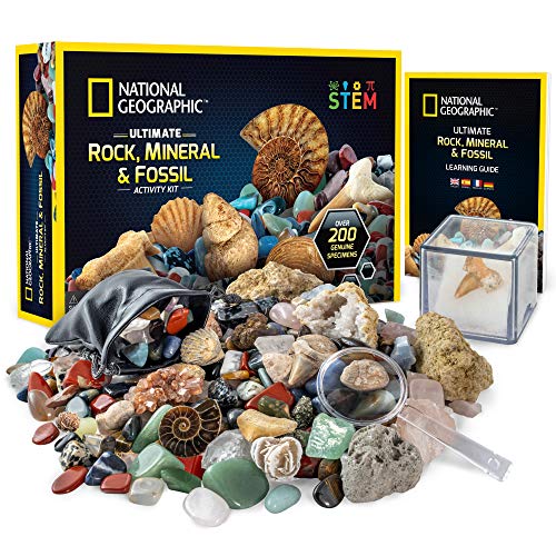 ナショナルジオグラフィック 知育玩具 科学 NATIONAL GEOGRAPHIC Rock Collection Box for Kids