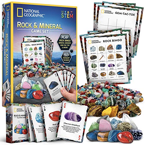 ナショナルジオグラフィック 知育玩具 科学 NATIONAL GEOGRAPHIC Rock Bingo Game - Play Mineral
