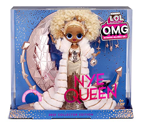 エルオーエルサプライズ 人形 ドール L.O.L. Surprise! Holiday OMG 2021 Collector NYE Queen Fashi