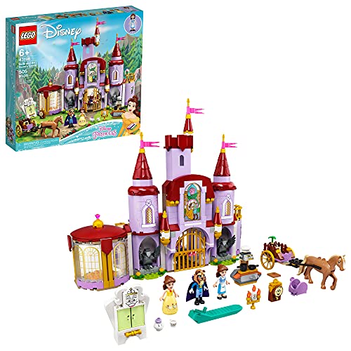 レゴ マインクラフト LEGO Disney Belle and The Beast's Castle Building Toy 43196 Pretend Play Buildi