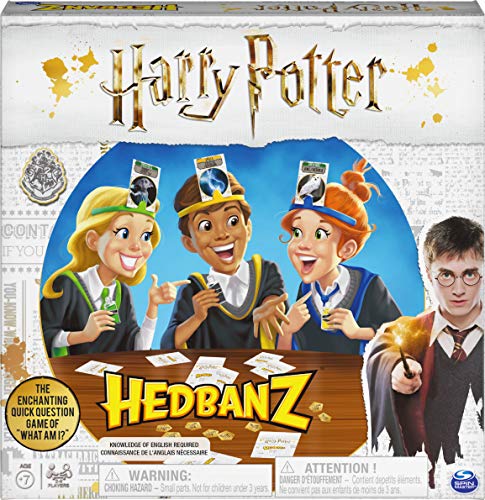 ボードゲーム 英語 アメリカ Spin Master Games 6053517 HedBanz Harry Potter Party Game for Kids, Mul