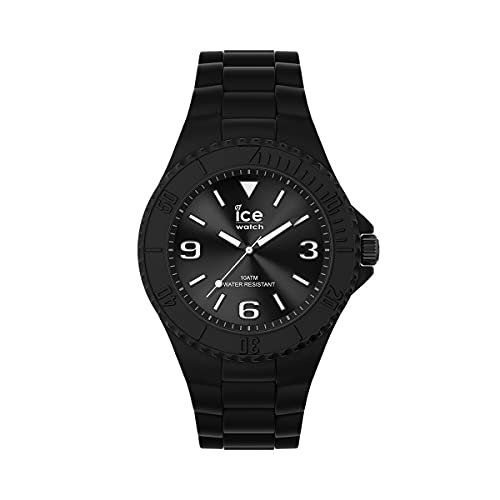 腕時計 アイスウォッチ レディース ICE-Watch ICE Generation Unisex Black Silicone strap-019155 (M