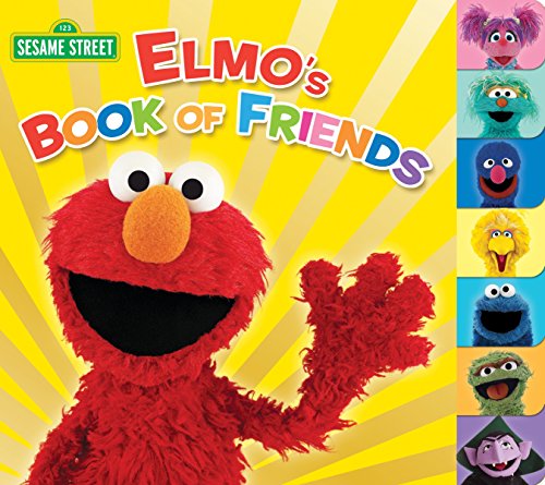 海外製絵本 知育 英語 Elmo's Book of Friends (Sesame Street) (Sesame Street (Random House))