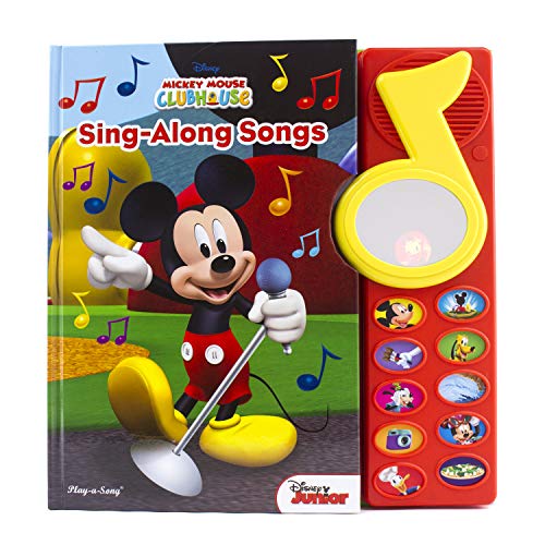 海外製絵本 知育 英語 Mickey Mouse Clubhouse - Surprise Mirror Sound Book: Sing-Along Songs - PI Kids